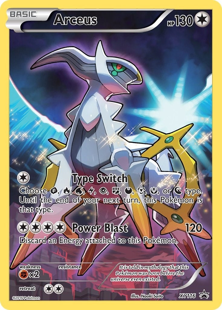 Image for Arceus - XY116 (XY116) (PR) - Pokemon