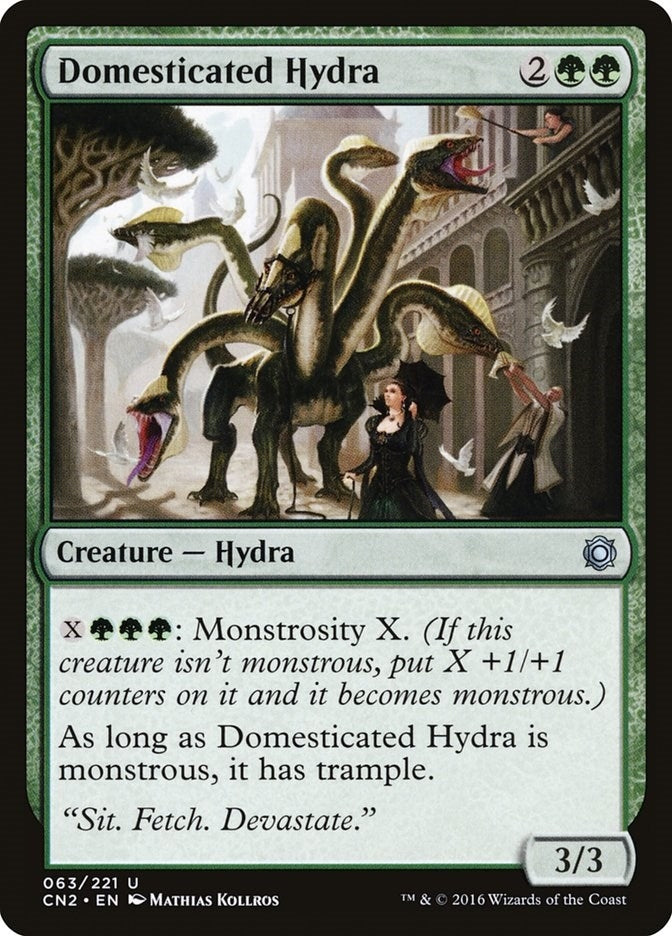 Image for Domesticated Hydra (63) (Conspiracy: Take the Crown) - Magic: The Gathering