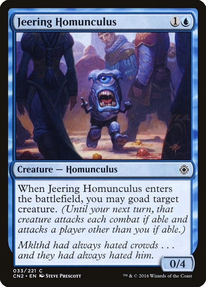 Image for Jeering Homunculus (33) (Conspiracy: Take the Crown) - Magic: The Gathering