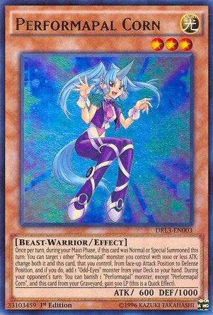 Image for Performapal Corn (DRL3-EN003) (DRL3) - YuGiOh