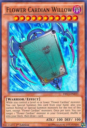 Image for Flower Cardian Willow (DRL3-EN033) (DRL3) - YuGiOh
