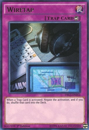 Image for Wiretap (DRL3-EN054) (DRL3) - YuGiOh