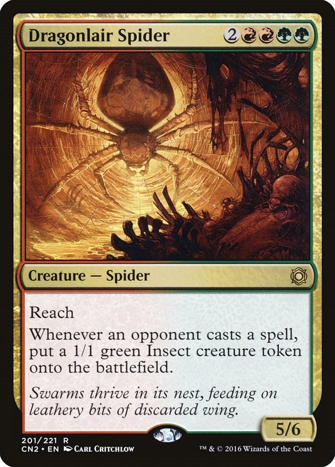 Image for Dragonlair Spider (201) (Conspiracy: Take the Crown) - Magic: The Gathering