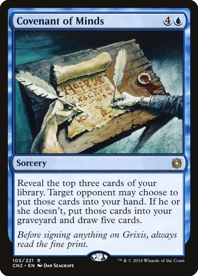 Image for Covenant of Minds (105) (Conspiracy: Take the Crown) - Magic: The Gathering