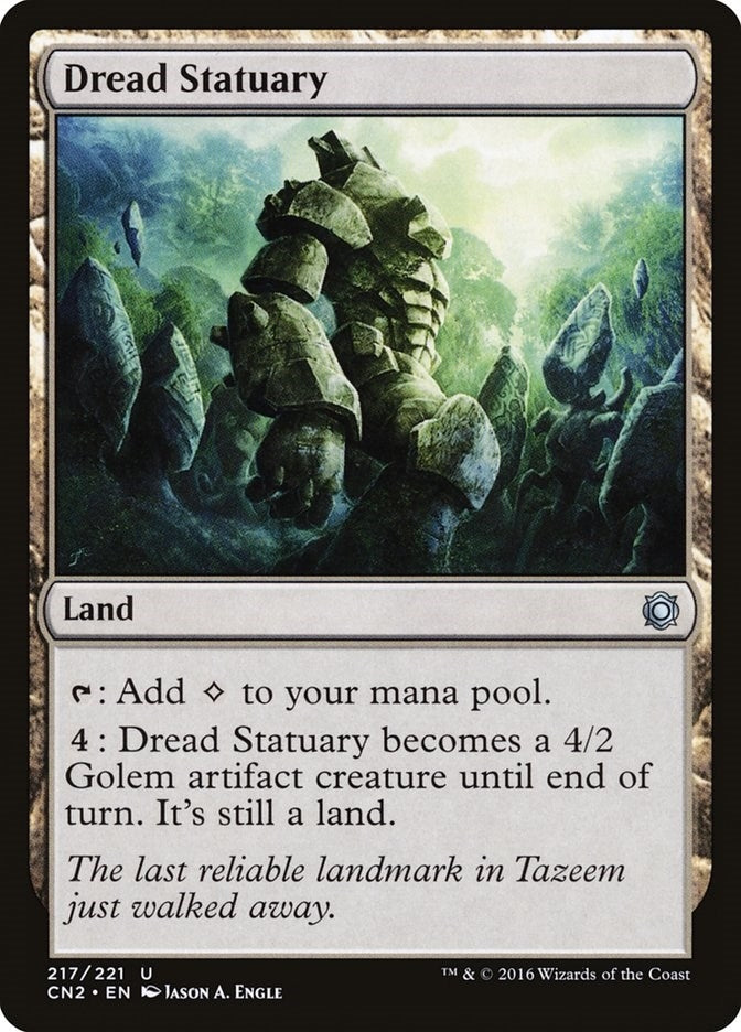 Image for Dread Statuary (217) (Conspiracy: Take the Crown) - Magic: The Gathering