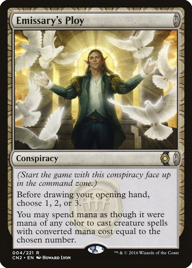 Image for Emissary's Ploy (4) (Conspiracy: Take the Crown) - Magic: The Gathering