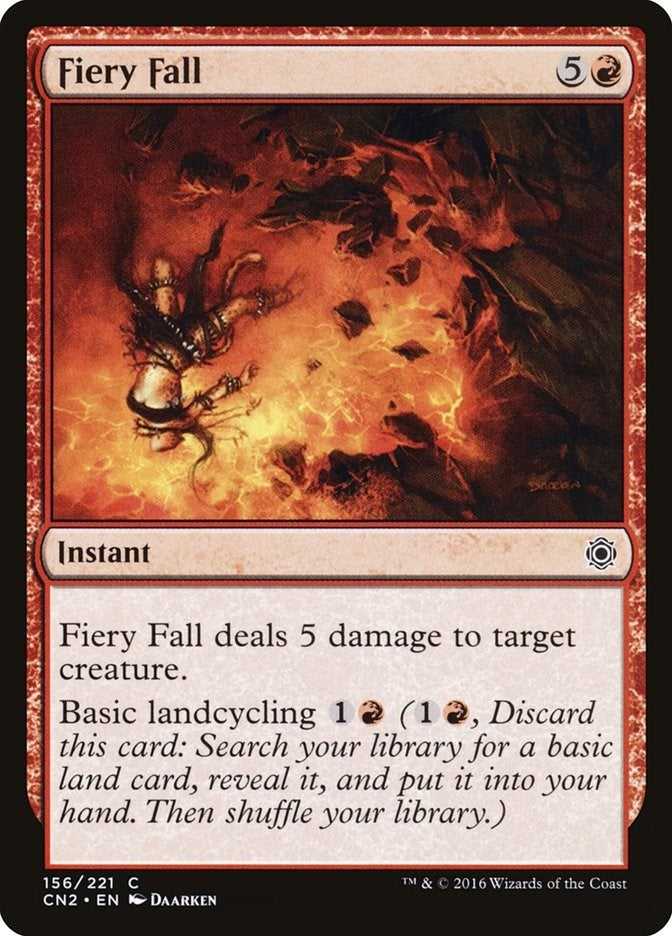 Image for Fiery Fall (156) (Conspiracy: Take the Crown) - Magic: The Gathering