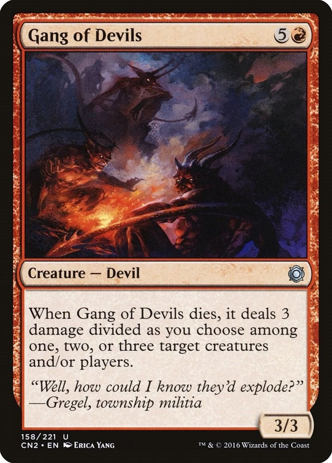Image for Gang of Devils (158) (Conspiracy: Take the Crown) - Magic: The Gathering