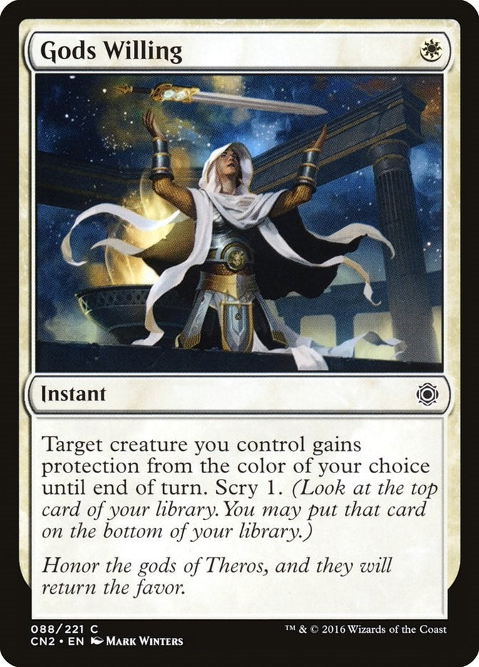 Image for Gods Willing (88) (Conspiracy: Take the Crown) - Magic: The Gathering