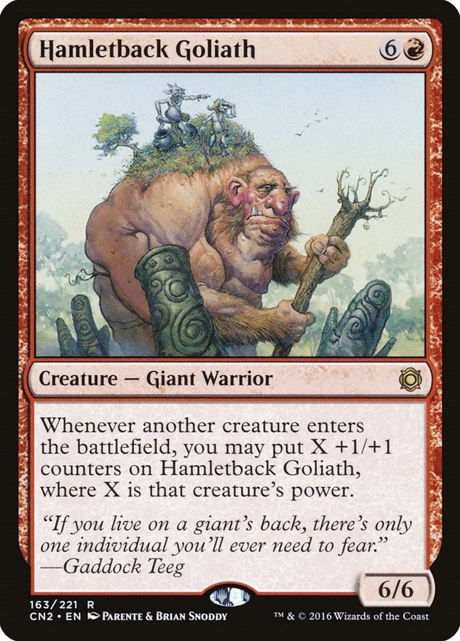 Image for Hamletback Goliath (163) (Conspiracy: Take the Crown) - Magic: The Gathering