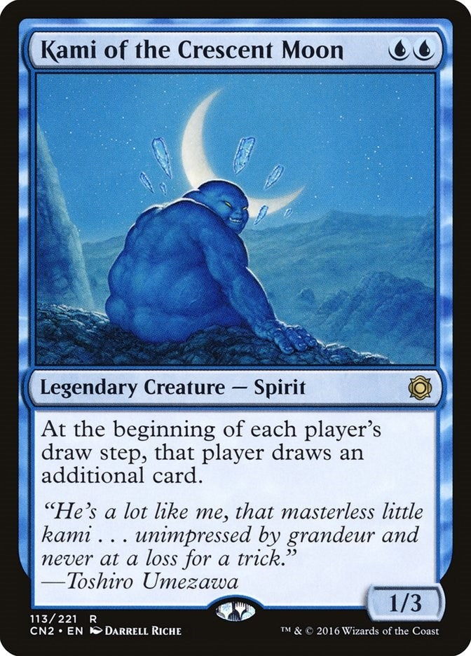 Image for Kami of the Crescent Moon (113) (Conspiracy: Take the Crown) - Magic: The Gathering