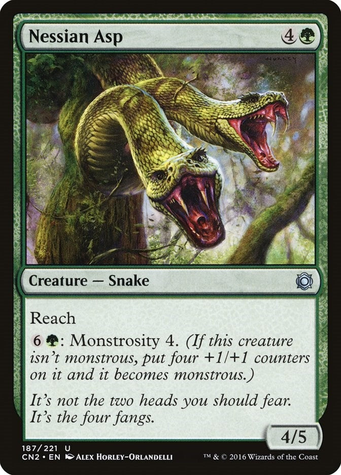 Image for Nessian Asp (187) (Conspiracy: Take the Crown) - Magic: The Gathering