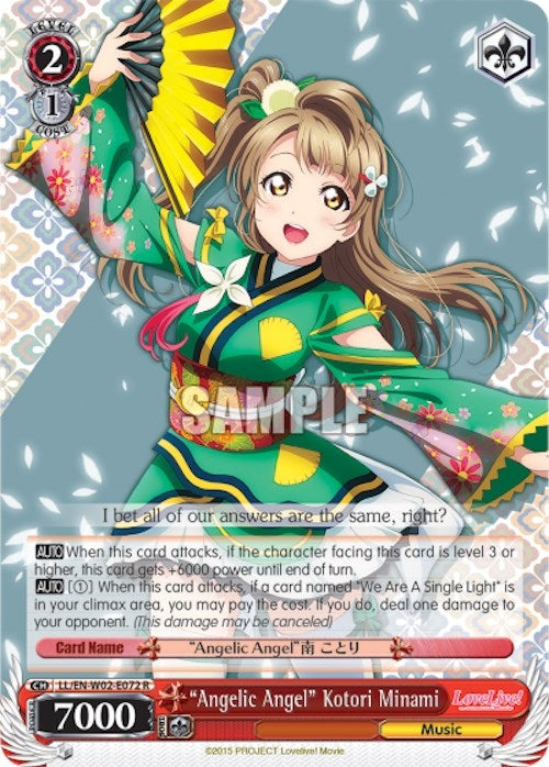 Image for "Angelic Angel" Kotori Minami (LL/EN-W02-E072 R) (Love Live! DX Vol.2) - Weiss Schwarz