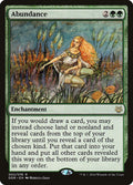 Image for Abundance (2) (Nissa vs. Ob Nixilis) - Magic: The Gathering