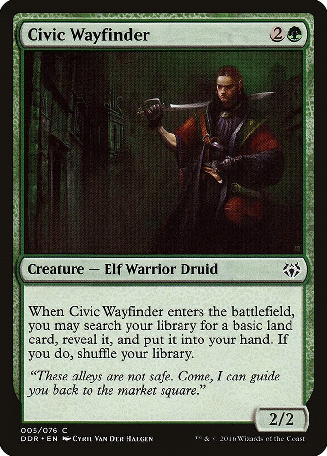 Image for Civic Wayfinder (5) (Nissa vs. Ob Nixilis) - Magic: The Gathering