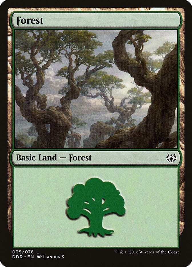 Image for Forest (035) (35) (Nissa vs. Ob Nixilis) - Magic: The Gathering