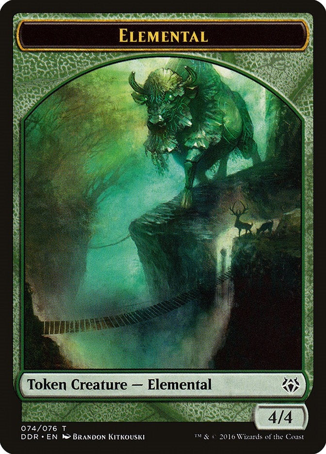 Image for Elemental Token (74) (Nissa vs. Ob Nixilis) - Magic: The Gathering
