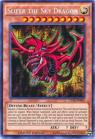 Image for Slifer the Sky Dragon (CT13-EN001) (CT13) - YuGiOh