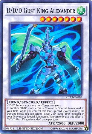 Image for D/D/D Gust King Alexander (CT13-EN010) (CT13) - YuGiOh
