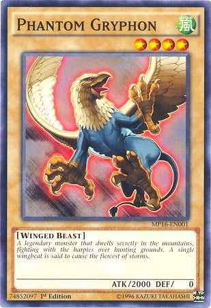 Image for Phantom Gryphon (MP16-EN001) (MP16) - YuGiOh