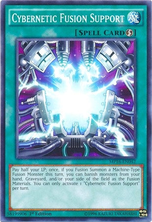 Image for Cybernetic Fusion Support (MP16-EN042) (MP16) - YuGiOh