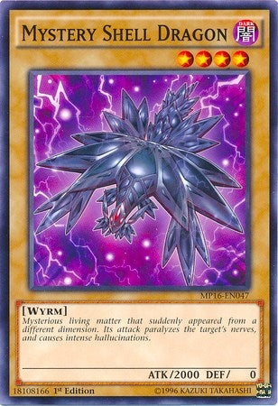Image for Mystery Shell Dragon (MP16-EN047) (MP16) - YuGiOh