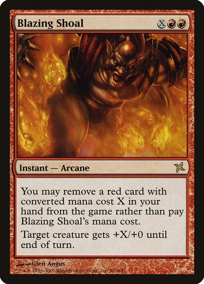 Image for Blazing Shoal (96) (Betrayers of Kamigawa) - Magic: The Gathering