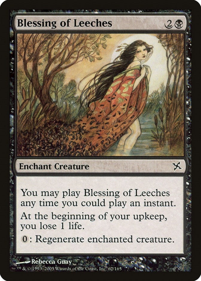 Image for Blessing of Leeches (62) (Betrayers of Kamigawa) - Magic: The Gathering