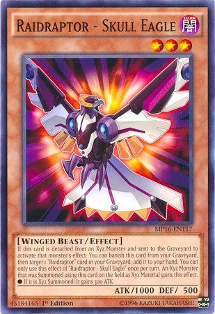 Image for Raidraptor - Skull Eagle (MP16-EN117) (MP16) - YuGiOh