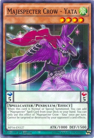 Image for Majespecter Crow - Yata (MP16-EN127) (MP16) - YuGiOh