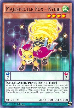 Image for Majespecter Fox - Kyubi (MP16-EN128) (MP16) - YuGiOh