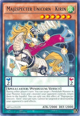 Image for Majespecter Unicorn - Kirin (MP16-EN129) (MP16) - YuGiOh