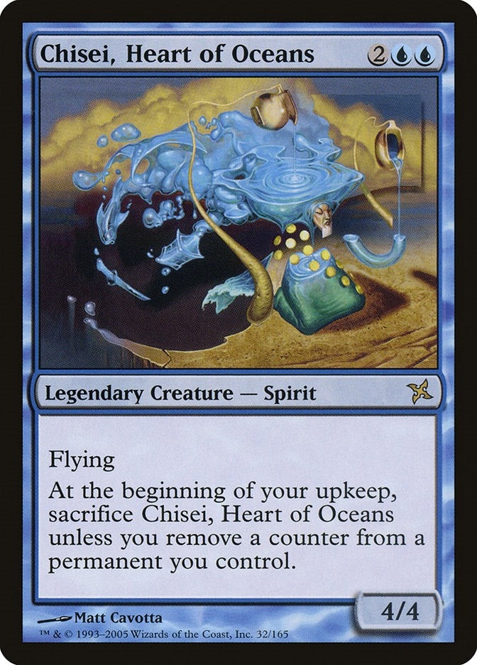Image for Chisei, Heart of Oceans (32) (Betrayers of Kamigawa) - Magic: The Gathering