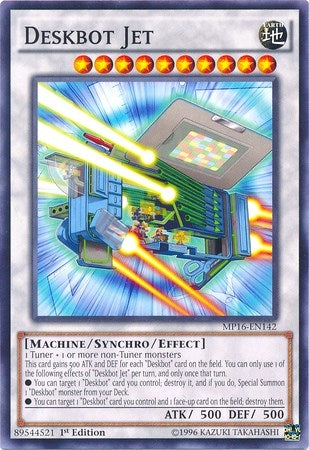 Image for Deskbot Jet (MP16-EN142) (MP16) - YuGiOh