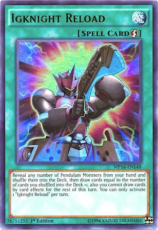 Image for Igknight Reload (MP16-EN148) (MP16) - YuGiOh