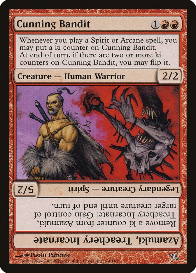 Image for Cunning Bandit (99) (Betrayers of Kamigawa) - Magic: The Gathering