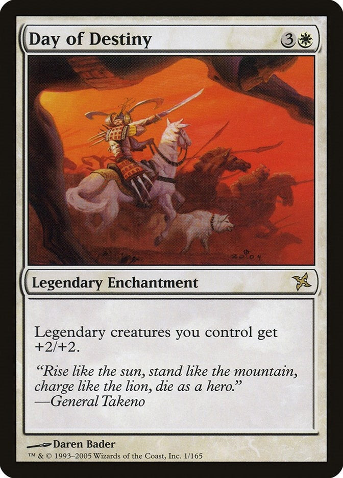 Image for Day of Destiny (1) (Betrayers of Kamigawa) - Magic: The Gathering