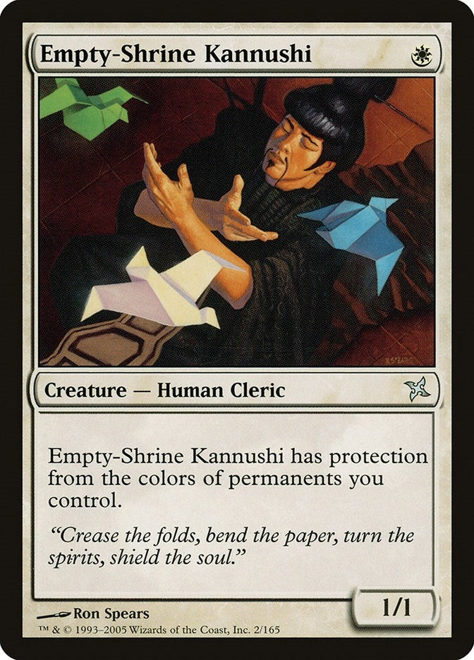 Image for Empty-Shrine Kannushi (2) (Betrayers of Kamigawa) - Magic: The Gathering
