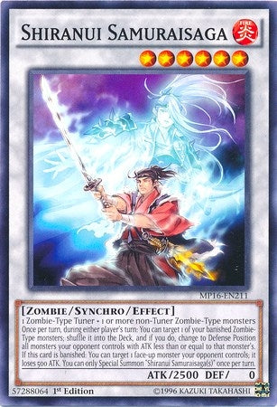 Image for Shiranui Samuraisaga (MP16-EN211) (MP16) - YuGiOh