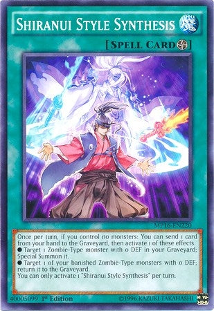 Image for Shiranui Style Synthesis (MP16-EN220) (MP16) - YuGiOh
