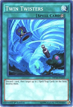 Image for Twin Twisters (MP16-EN221) (MP16) - YuGiOh