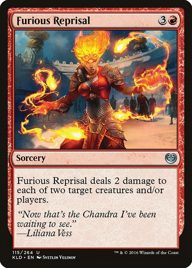 Image for Furious Reprisal (115) (Kaladesh) - Magic: The Gathering