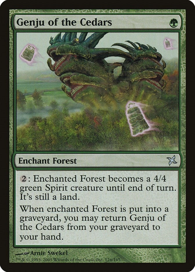 Image for Genju of the Cedars (126) (Betrayers of Kamigawa) - Magic: The Gathering