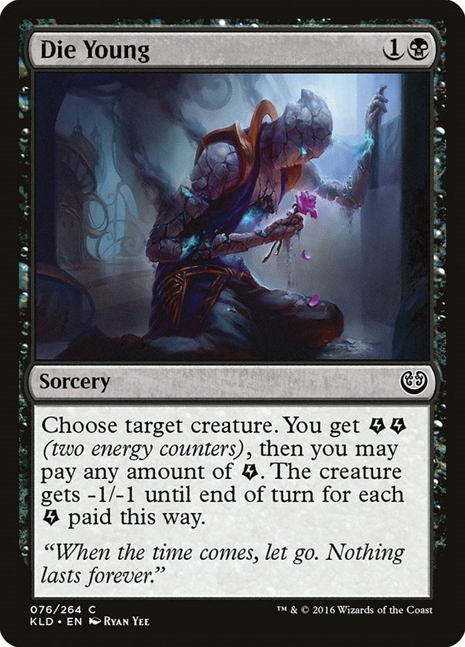 Image for Die Young (76) (Kaladesh) - Magic: The Gathering