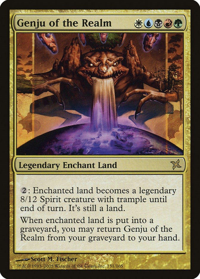 Image for Genju of the Realm (151) (Betrayers of Kamigawa) - Magic: The Gathering