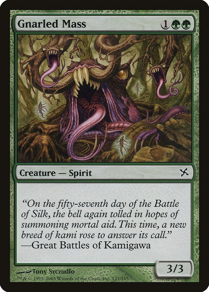 Image for Gnarled Mass (127) (Betrayers of Kamigawa) - Magic: The Gathering