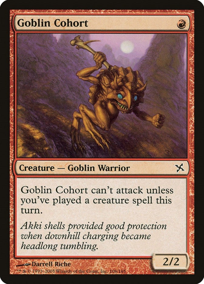Image for Goblin Cohort (106) (Betrayers of Kamigawa) - Magic: The Gathering