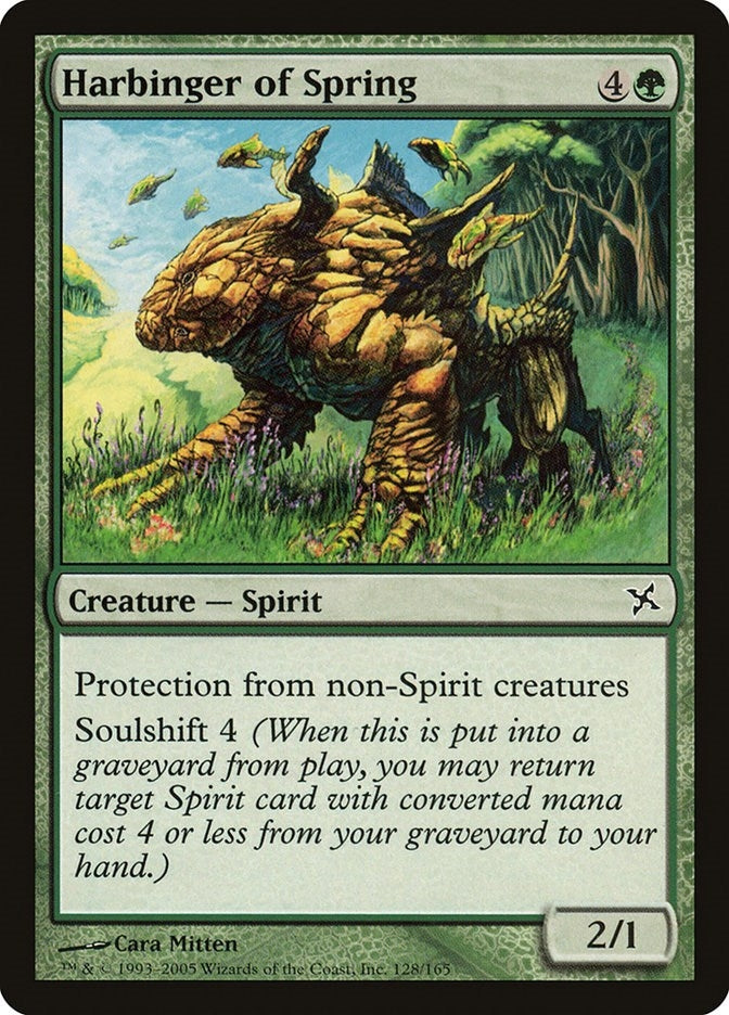 Image for Harbinger of Spring (128) (Betrayers of Kamigawa) - Magic: The Gathering
