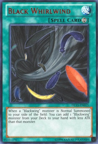 Image for Black Whirlwind (Red) (DL15-EN015) (DL) - YuGiOh