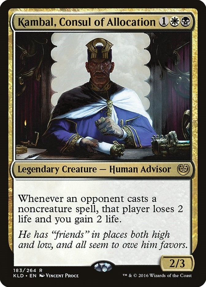 Image for Kambal, Consul of Allocation (183) (Kaladesh) - Magic: The Gathering